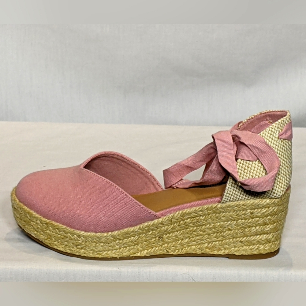 NEW Amazon Essentials Womens Mid Espadrille Sz 8